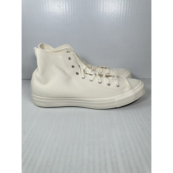 Size 9 Converse Chuck Taylor Hi Egret White Shoe Sneaker A10964C Mens NEW - Picture 1 of 8